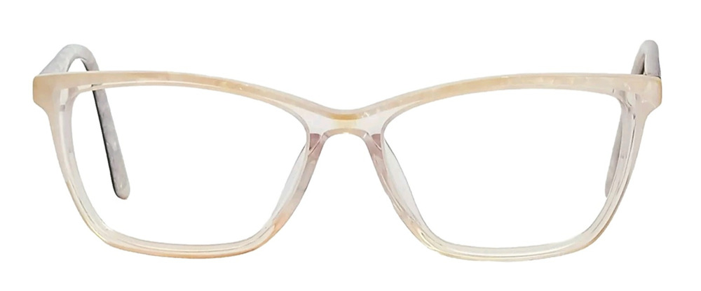 L.A.M.B. LAUF 080 B41 CRYSTAL EYEGLASSES FRAMES 56-16-145 AUTHENTIC NO LENS